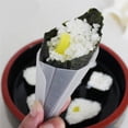 thumbnail image 2 of Inteprter Juego de molde de arroz para Sushi enrollado a mano con paleta de plástico, máquina para hacer Sushi de mano fácil, alfombrilla para enrollar Mostrada Inteprter HA017680-00, 2 of 6