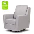 thumbnail image 2 of DaVinci Nova Pillowback Swivel Glider in Misty Grey, 2 of 6