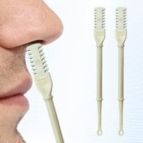 Nose Hair Trimmer Awwp 2X Nose Hair Scissors Nose Hair Clipper Manual Nose Hair Trimmer with 360 Rotating Cleaning Double Brush Head Nose Hair Clipper Available in 5 Colorsmulti-Color