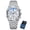 Silver White Box, variant on Chenxi 2022 Hot Mens Watches Top Brand Stainless Steel Quartz Watch Analog Chronograph Men Sport Waterproof Military Wrist Watch - Quartz Wristwatches