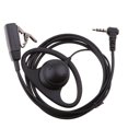 thumbnail image 1 of Auriculares con gancho para la oreja con Clip en forma de D/auricular PPT con micrófono para Yaesu/Vertex Radio Walkie Talkie VX-1R VX-130 VX-420 VXT- Sunnimix auriculares walkie talkie, 1 of 8