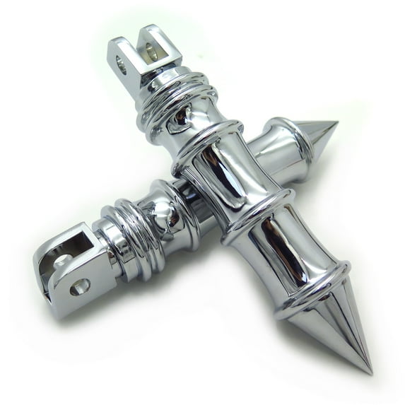 HTTMT- MT096+PA007 -Replacement of Spike Bamboo Footpeg For 2000-2001 Honda CBR 929 (Front)