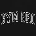 thumbnail image 3 of Gym Bro Crewneck Sweatshirt Fitness Alpha Sigma Workout Rat Pump Cover Rizz, 3 of 7