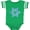 Football Green and White, variant on Inktastic Snowflake crystals diamonds Boys or Girls Baby Bodysuit