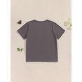 thumbnail image 4 of SUNSIOM Mother Daughter Matching Clothes, Letter Embroidery Short Sleeve Round Neck Romper T-Shirt for Summer, 4 of 7