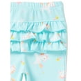 thumbnail image 3 of Garanimals Baby Girls' Unicorn Ruffle Leggings, 3 of 3