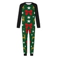 thumbnail image 5 of Yteetum Men's Christmas Pajama Set Oversized Crewneck Long Sleeve Christmas Plaid Print Pajamas Shirts and Plaid Pajama Pant Matching Set Mens Plaid 2 Piece Sleepwear PJ Set Christmas Loungewear Sets, 5 of 5