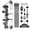 BLACK/PRO, variant on Motion Zeus Compound Bow Package Fully Adjustable for Adults and Teens, 0-70 Lbs Draw Weight, 23.5"-31" Draw Length, Up to 320fps IBO,Hunting Bow Archery Set