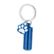 thumbnail image 5 of Llavero de cremación con colgante para mascota, mini urna, llavero cilíndrico, práctico, para cenizas. Azul, 5 of 9