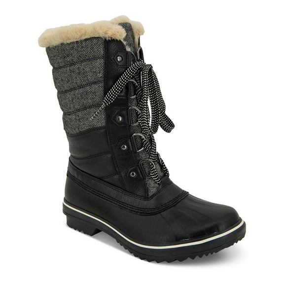 JBU by Jambu Womens Siberia Leather Cold Weather Winter & Snow Boots