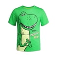 thumbnail image 4 of Camiseta Disney Pixar Toy Story Buzz Lightyear Woody Rex Slinky Dog para bebés varones de 18 meses, 4 of 9