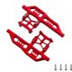 thumbnail image 3 of de pedales terales de aleación, de protección con marco para escalón para Axial SCX24 90081 /24 Scale RC Car Truck, actualización rojo Yotijar Placa de pedal, 3 of 7