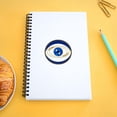 thumbnail image 4 of CafePress - Blue Evil Eye With Gold Accents - Spiral Bound Journal Notebook, Personal Diary Planner, 4 of 7