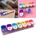 thumbnail image 2 of Wiueurtly New 14cell Box Double Detachable 14cell Plastic Box Food Grade PP Plastic Storage Box, 2 of 9