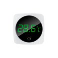 thumbnail image 1 of Billuyoard Termómetro de acuario Pantalla digital LED 0.1 ℃ Sensor de control táctil Medidor de temperatura Celsius Medidor de plástico operado por Termómetros de acuario Blanco Billuyoard PT003898-01, 1 of 6