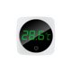 thumbnail image 1 of Greeniant Termómetro de acuario Pantalla digital LED 0.1 ℃ Sensor de control táctil Medidor de temperatura Celsius Medidor de plástico operado por Termómetros de acuario Blanco Greeniant PT003898-01, 1 of 6