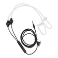 thumbnail image 1 of Phone Headset, Clear Sound Transmission Phone Earbuds Hands Free Microphone Professional Design Premium Material  For, 1 of 8
