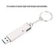 thumbnail image 3 of Disco Flash Usb 2 En 1 Resistente Al Agua A Prueba De Golpes A Prueba De Polvo Metal Usb2.0 + Disco Micro-Usb 64G Speravity EL007753-00, 3 of 6