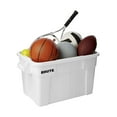 thumbnail image 4 of BRUTE Tote with Lid, 20 gal, 27.9w x 17.4d x 15.1h, White,, 4 of 8