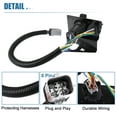 thumbnail image 5 of Unique Bargains Car Auto Trailer Tow Wiring Harness Plug Replacement for Ford F250 2002-2004, 5 of 7