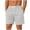 Gray, variant on Men's Casual Summer Shorts Elastic Drawstring Waist Lightweight Breathable Short Comfy Cozy Beach Shorts with Pockets Gray,M