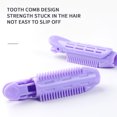 thumbnail image 2 of Maoww Pince à Cheveux Racine Duveteuse en Plastique, Fer à Friser Portable, Épingle Ondulée de Coiffure, Rouleau, Violet, 2 of 8