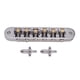 thumbnail image 2 of Puente Duradero Hugo de Espárragos para Guitarra Eléctrica Plateado Puente de silla de montar con rodillo, 2 of 10