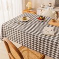 thumbnail image 1 of PVC Tablecloth, No-wash Coffee Tablecloth, Rectangular Diamond Tablecloth, 90*140cm, Lingge Light Gray, 1 of 1