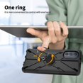 thumbnail image 4 of Para Motorola Moto G62 G52 G22 G82 5G Funda De Soporte De Anillo De Armadura Híbrida De Lujo A Prueba De Golpes, 4 of 4