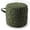 Dark Green, variant on TOPCHANCES Round Pouf Ottoman, Shredded Foam Foot Rest Stool with Removable Cover & Non-Slip Bottom for Living Room Bedroom (Dark Gray)
