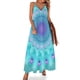 thumbnail image 1 of Vestido sin mangas con mandala de plumas de pavo real Vestido de verano para mujer Vestidos para mujer, 1 of 7