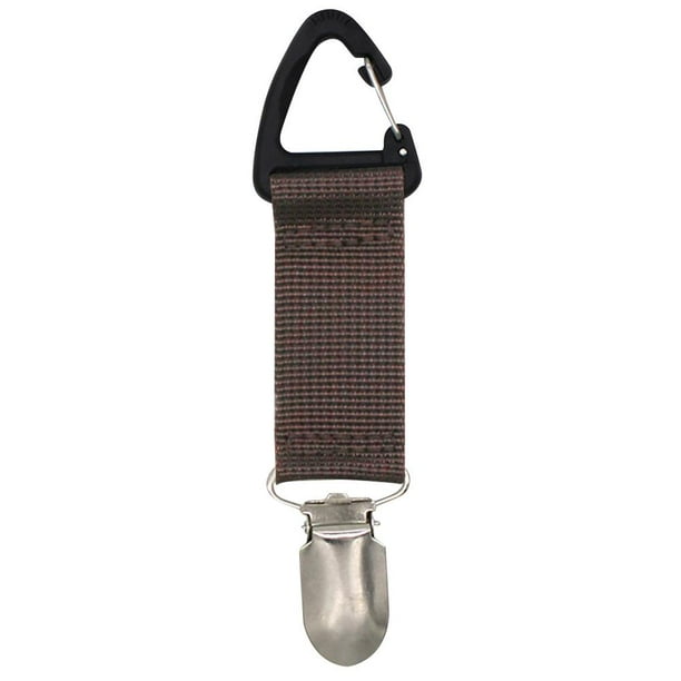 Sombrero Clip On Bag Lona Portátil Keeper Viaje Al aire libre Café Sywqhk Para Estrenar