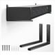 thumbnail image 5 of 2X Soporte para Barra de Sonido, Soporte de Pared para Barra de Sonido con Profundidad Ajustable, Soporte para Montaje en Barra de Sonido T5EE, 5 of 5