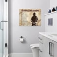 thumbnail image 5 of Baseball Wall Art Boy Men Room Baseball Life Lessons Quotes Wall Decor Baseball Poster Rustic Picture Canvas Prints Framed Modern Artwork for Home Living Room Bedroom Gym Playroom 16"x12", 5 of 6