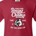 thumbnail image 4 of Inktastic Boxing Champ King of the Ring Youth T-Shirt, 4 of 5
