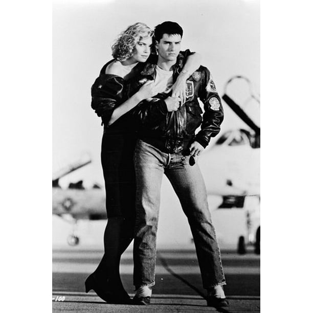 Tom Cruise and Kelly McGillis in Top Gun 24x36 Poster F14 Tomcat fighter jet Tom Cruise and Kelly McGillis in Top Gun 24x36 Poster F14 Tomcat fighter jet