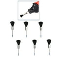 thumbnail image 2 of Mini Bristle End Nylon Brushes Stiff 5/8" Trim Pkg 6 Pcs Jewelry Flexshaft Rotar, 2 of 5