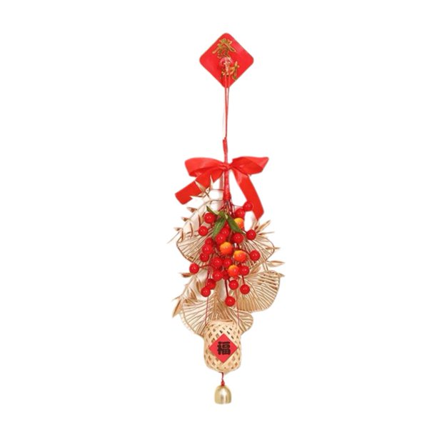 SGACAI Adornos para colgar en la puerta del Año Nuevo chino, hechos a mano, para fiestas, para pared y ventana, W8