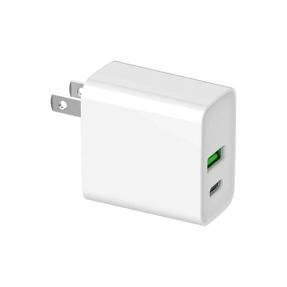 4XEM 20W Dual USB C A Wall Charger, White