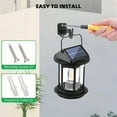 thumbnail image 4 of Gnmfd Solar Induction Hanging Light, Vintage Rainproof Garden Lantern With Auto On Off Light Sensor For Yard Balcony Patio Outdoor Christmas Decor, 4 of 6