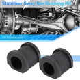 thumbnail image 2 of Kit de Buje de Barra Estabilizadora Frontal Izquierdo y Derecho No.51306SCV000 para HONDA ELEMENT 2003-2011, Kit de Suspensión de Goma Negro 2 Pcs, 2 of 6