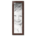thumbnail image 2 of ArtToFrames 10x35" Honors Mahogany Picture Frame, Brown Wood Poster Frame, with Regular Acrylic and 2 (FBPL-5155), 2 of 7