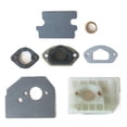 thumbnail image 1 of Carburetor Bracket Spacer Inner Guide Gaskets Fit for Chainsaw 4500 5200 5800, 1 of 10