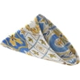 thumbnail image 2 of GZHJMY Ornament Square Lemons Sicily Retro Pattern Cloth Napkins, Set of 4 20 x 20 Inch Soft & Comfortable Polyester Dinner Napkin for Family, Restaurant, Weddings, Parties, 2 of 5