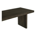 thumbnail image 5 of Moe's Home Collection Monterey Rectangular Solid Wood Dining Table in Aged Brown, 5 of 6