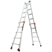 Little Giant Ladders Velocity 22-ft Multi-Position Aluminum Ladder with Wheels