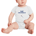 thumbnail image 2 of Cute Baby Rompers Lil' Dragonfly Animal Funny Boy & Gril Baby Jumpsuit (White, 18-24 Months), 2 of 5