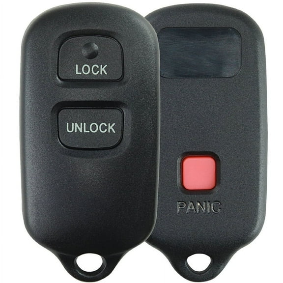 KeylessOption Just the Case Keyless Entry Remote Control Car Key Fob Shell Replacement GQ43VT14T for 99-08 Toyota Vehicles
