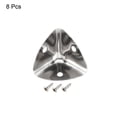 thumbnail image 3 of Unique Bargains Metal Box Corner Protectors Edge Guard Protector 25 x 25 x 25mm Silver Tone 8Pcs, 3 of 3
