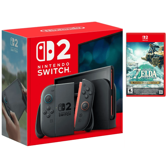 Nintendo Switch 2 Console with The Legend of Zelda: Tears of The Kingdom Bundle